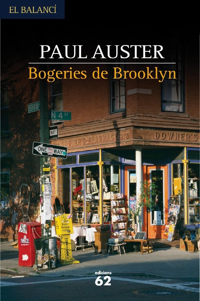 Bogeries de Brooklyn, de Auster | portada del libro