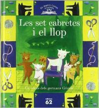 Les set cabretes i el llop, de Germans Grimm | portada del libro