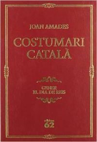 Costumari català., de Amades Gelats | portada del libro