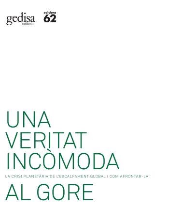 Una veritat incòmoda., de Gore | portada del libro