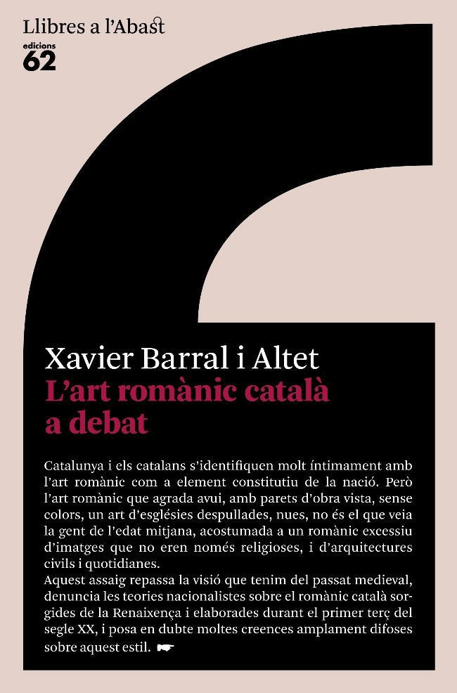 L'art romànic català a debat, de Barral i Altet | portada del libro