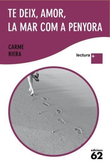 Te deix, amor, la mar com a penyora, de Riera | portada del libro