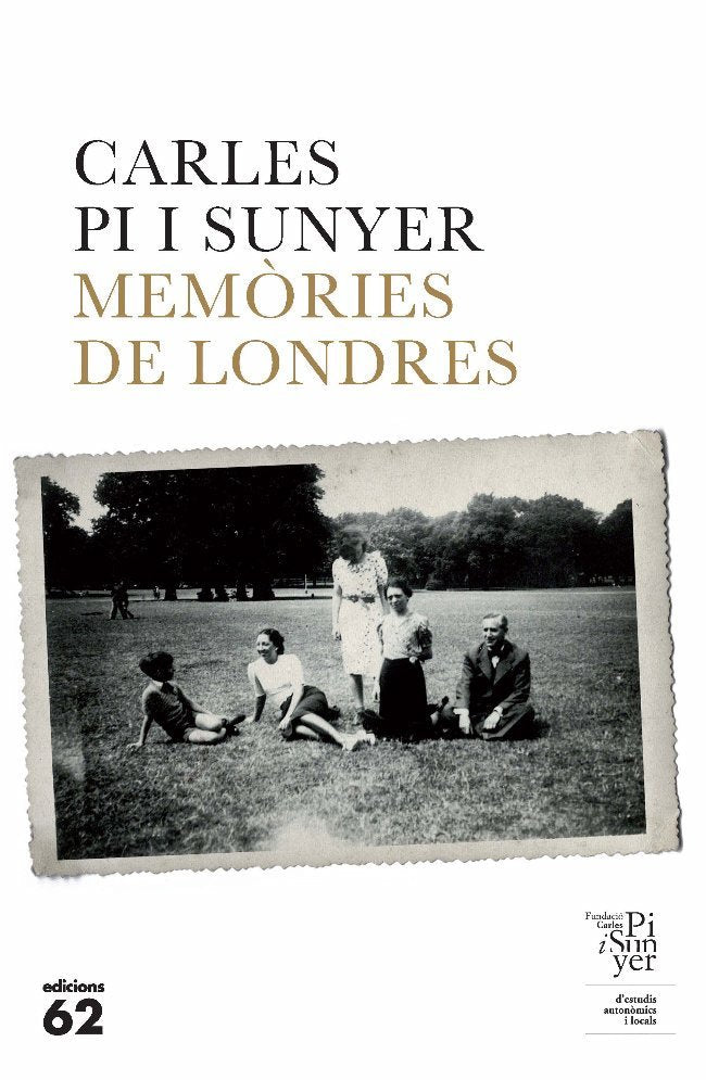 Memòries de Londres, de Pi i Sunyer, Carles | portada del libro