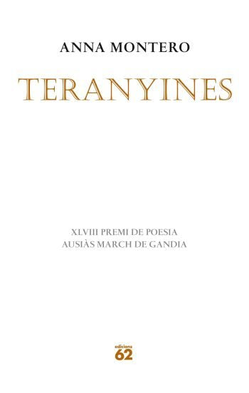 Teranyines, de Montero | portada del libro
