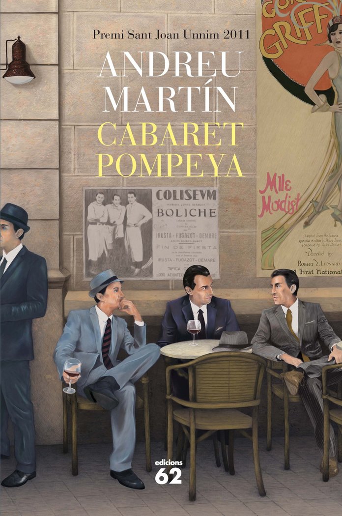Cabaret Pompeya, de Martin Farrero | portada del libro