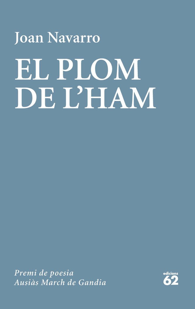 El plom de l'ham, de Navarro Tercero, Joan | portada del libro