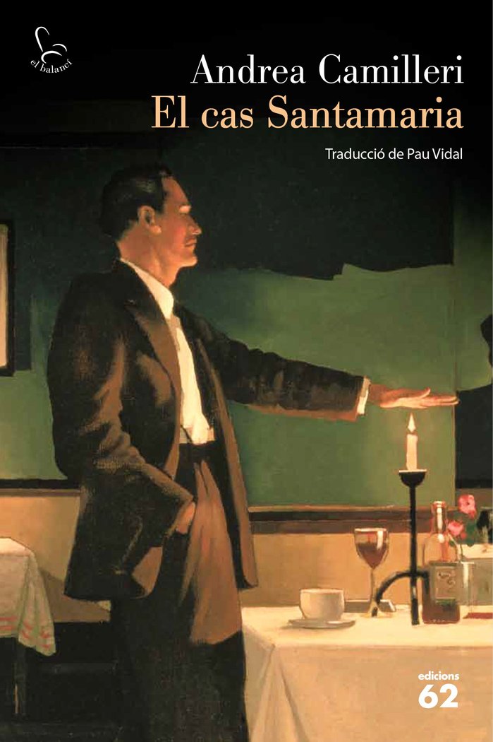 El cas Santamaria, de Camilleri | portada del libro