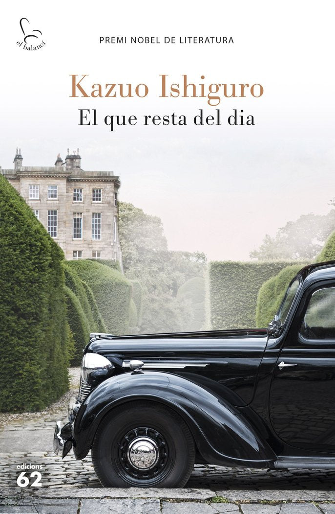 El que resta del dia, de Ishiguro | portada del libro