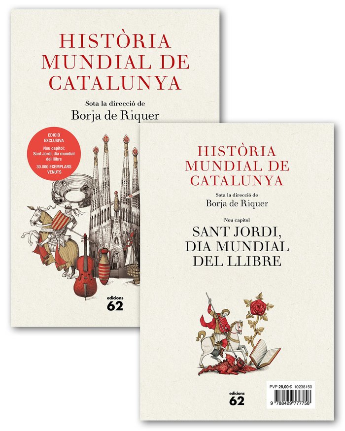 Pack Història Mundial de Catalunya + opuscle, de Riquer Permanyer, Borja de | portada del libro