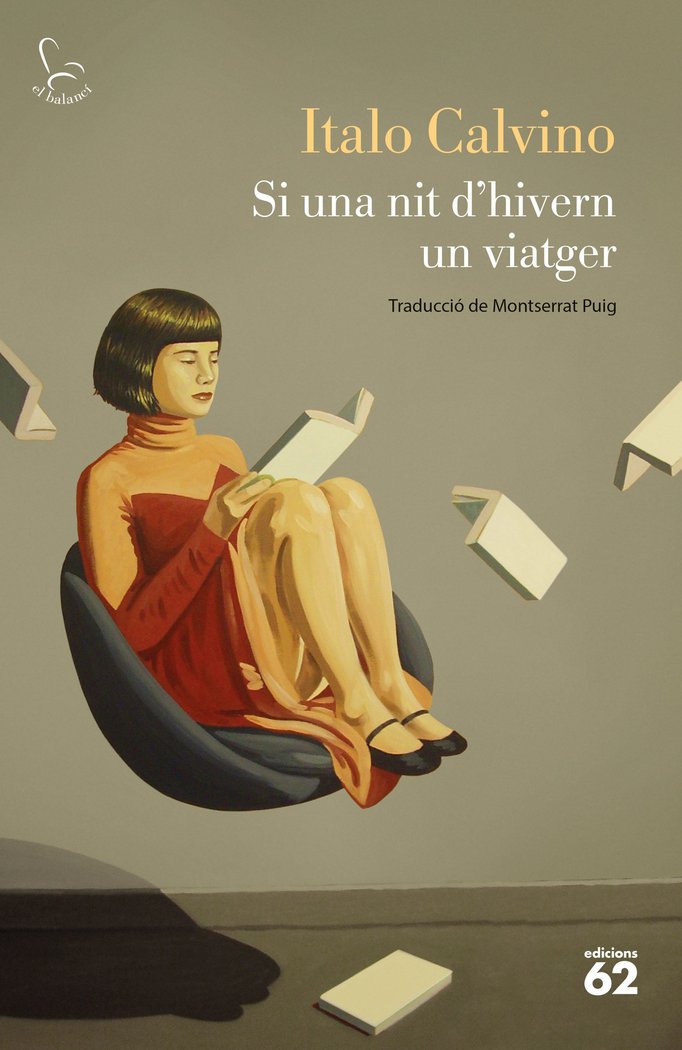 SI UNA NIT D'HIVERN UN VIATGER, de CALVINO, ITALO | portada del libro