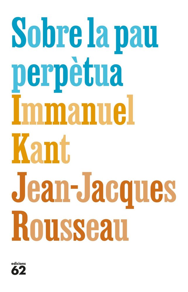 SOBRE LA PAU PERPETUA, de KANT, IMMANUEL | portada del libro