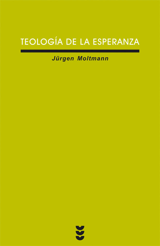 Teología de la esperanza, de Moltmann, Jürgen | portada del libro