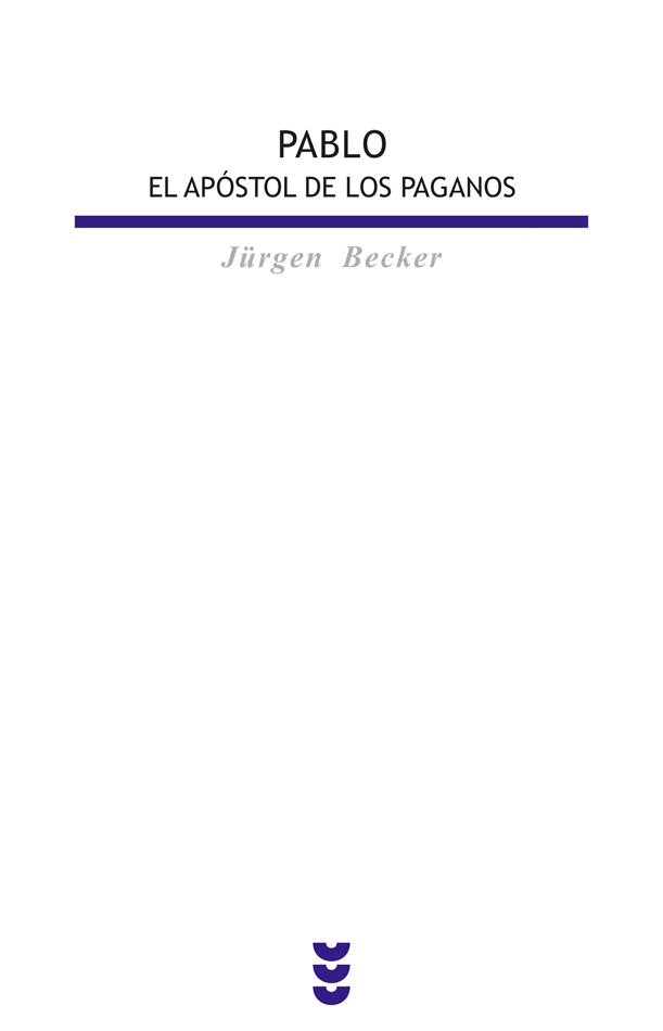 Pablo, el apostol de los paganos, de Becker, Jürgen | portada del libro