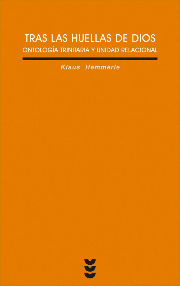 Tras las huellas de Dios, de Hemmerle | portada del libro