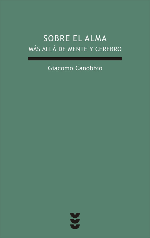 Sobre el alma, de Canobbio, Giacomo | portada del libro