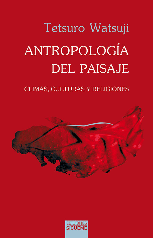Antropología del paisaje, de Tetsuro Watsuji | portada del libro