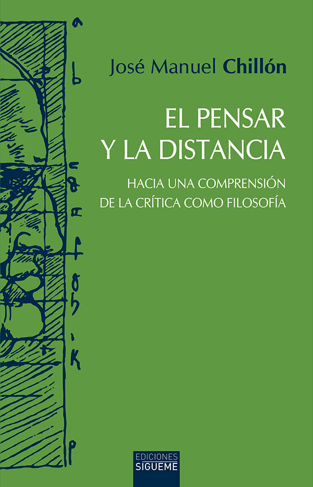 PENSAR Y LA DISTANCIA, EL, de Chillón Lorenzo | portada del libro