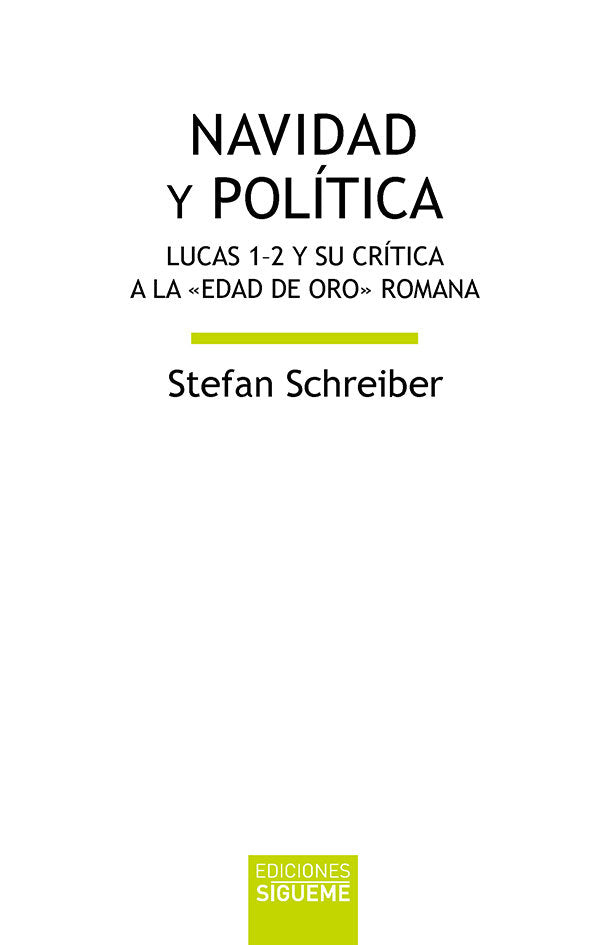 Navidad y política, de Schreiber | portada del libro