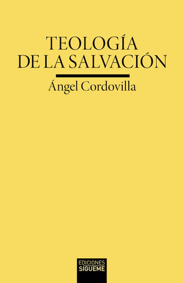 TEOLOGIA DE LA SALVACION, de CORDOVILLA, ANGEL | portada del libro