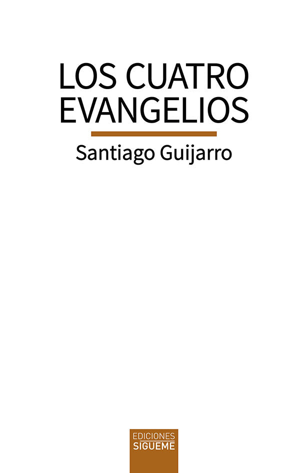 CUATRO EVANGELIOS, LOS NE., de GUIJARRO, SANTIAGO | portada del libro