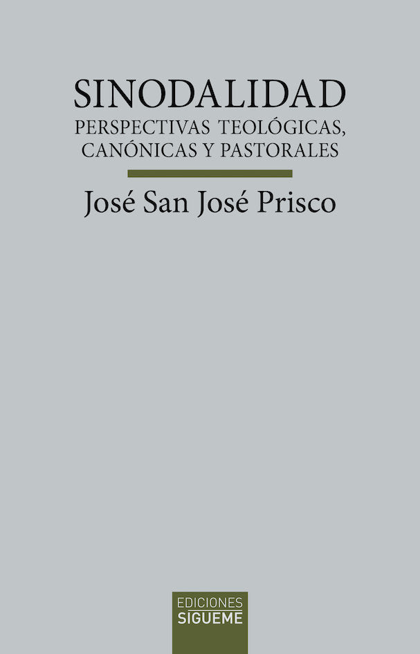 SINODALIDAD, de SAN JOSE PRISCO, JOSE | portada del libro