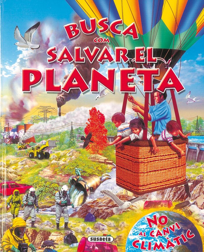 Busca com salvar el planeta, de Susaeta | portada del libro