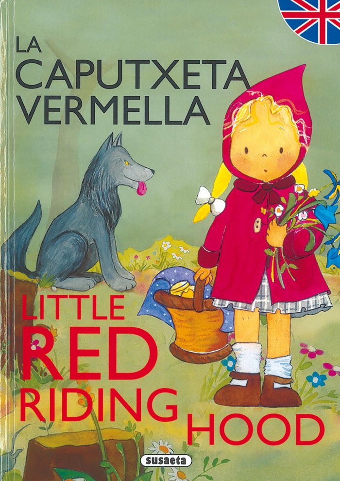 La Caputxeta vermella/Little Red riding hood, de Susaeta | portada del libro