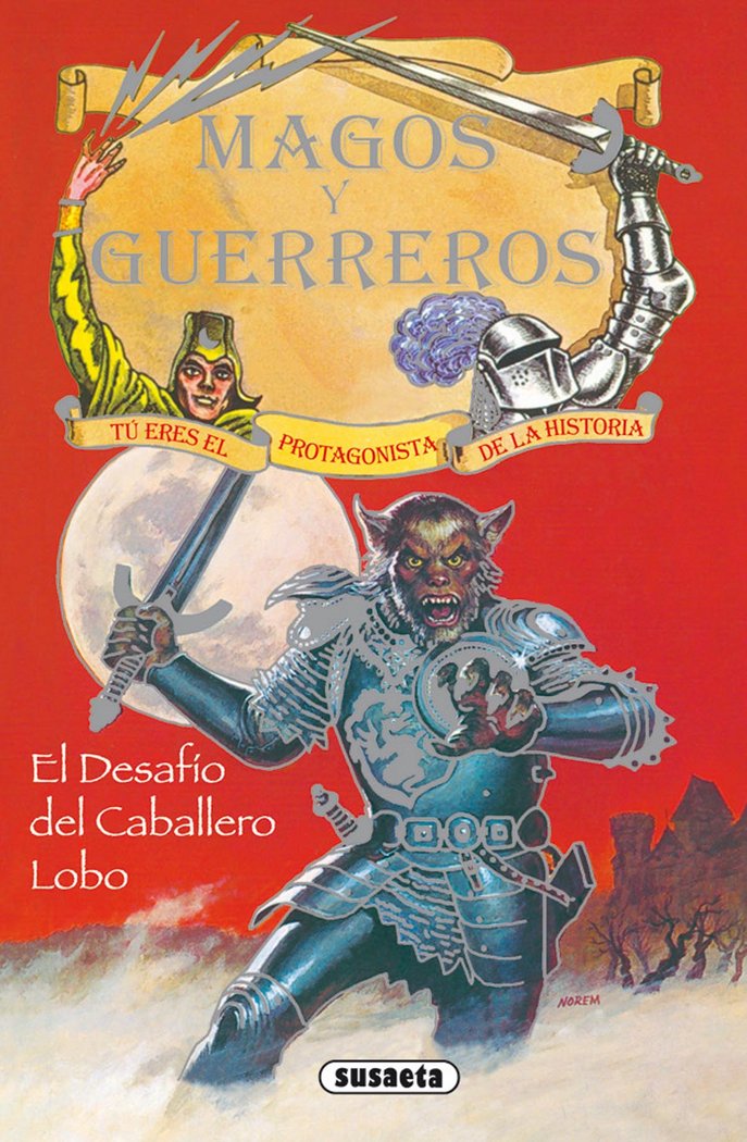 El desafío del caballero lobo, de Susaeta | portada del libro