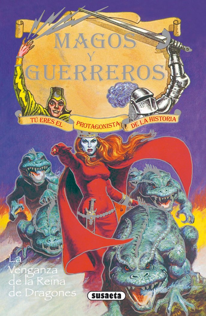 La venganza de la Reina de dragones, de Susaeta | portada del libro