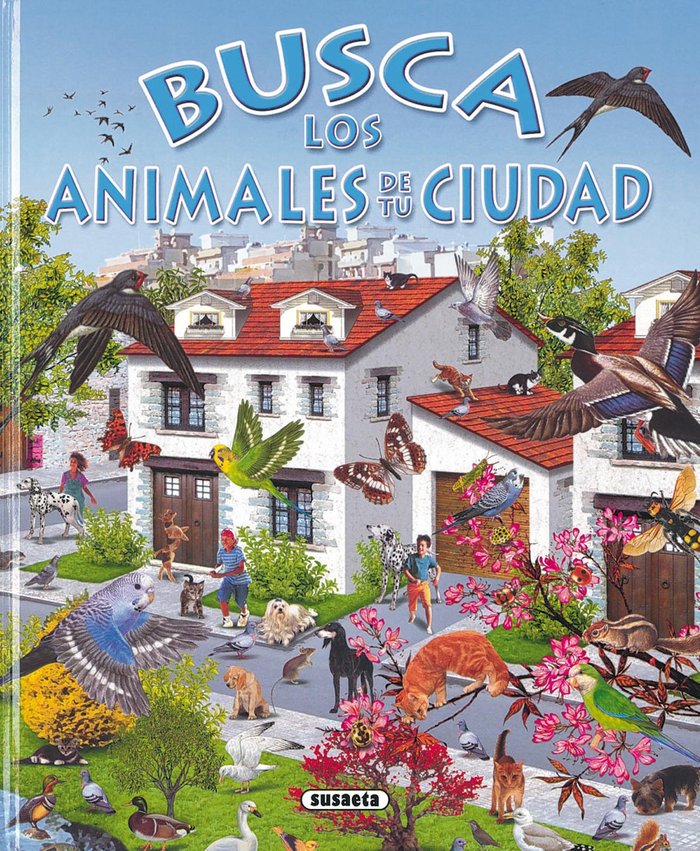 Busca los animales de tu ciudad, de Rovira, Pere | portada del libro
