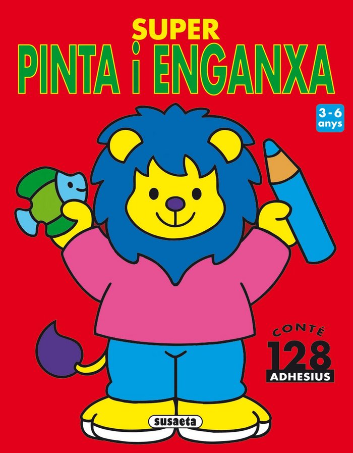 Súper pinta i enganxa 2, de Susaeta, Equipo | portada del libro