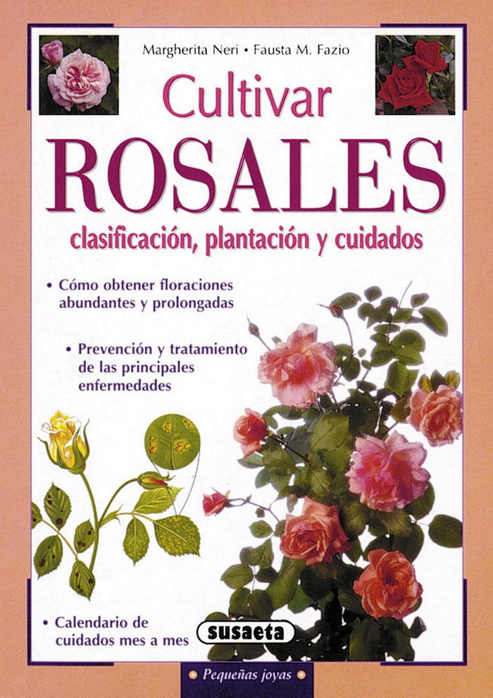 Cultivar rosales, de Neri | portada del libro