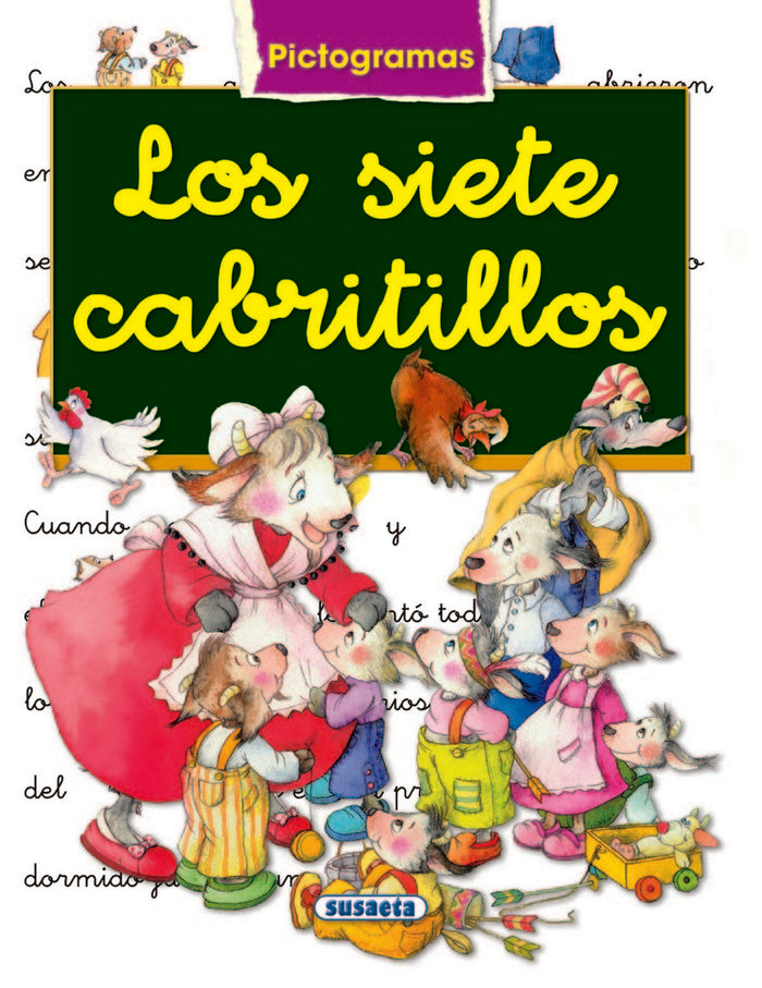 Los siete cabritillos, de Susaeta, Equipo | portada del libro