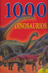 1000 DINOSAURIOS CON PEGATINAS (ROJO) | portada del libro