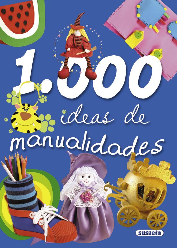 1.000 ideas de manualidades, de Susaeta | portada del libro