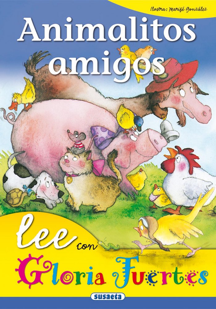 Animalitos amigos, de Fuertes, Gloria | portada del libro