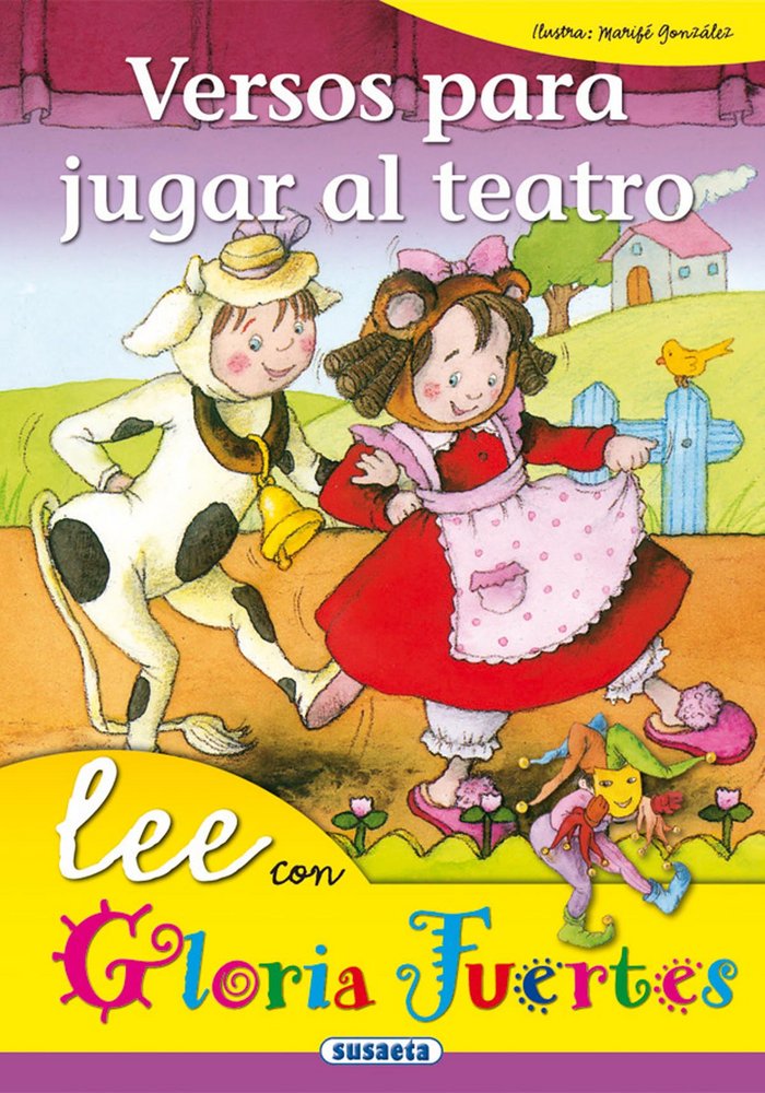 Versos para jugar al teatro, de Fuertes, Gloria | portada del libro