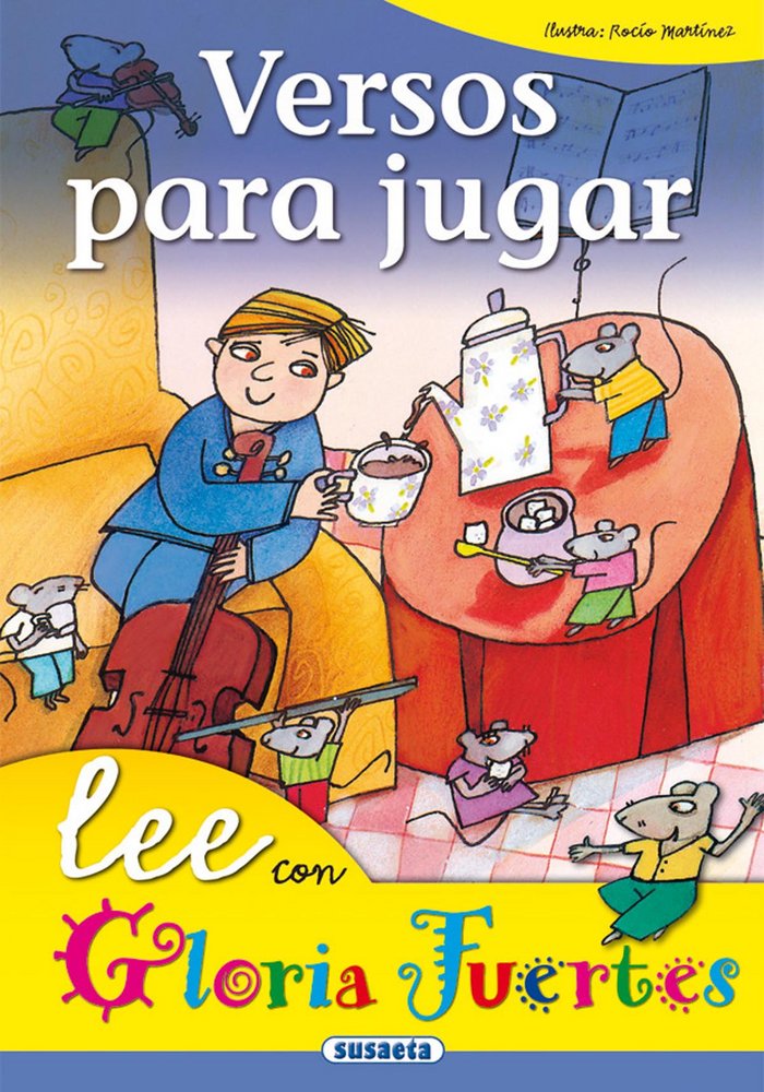 Versos para jugar, de Fuertes, Gloria | portada del libro