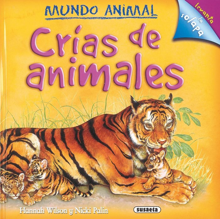 Crías de animales, de Susaeta | portada del libro