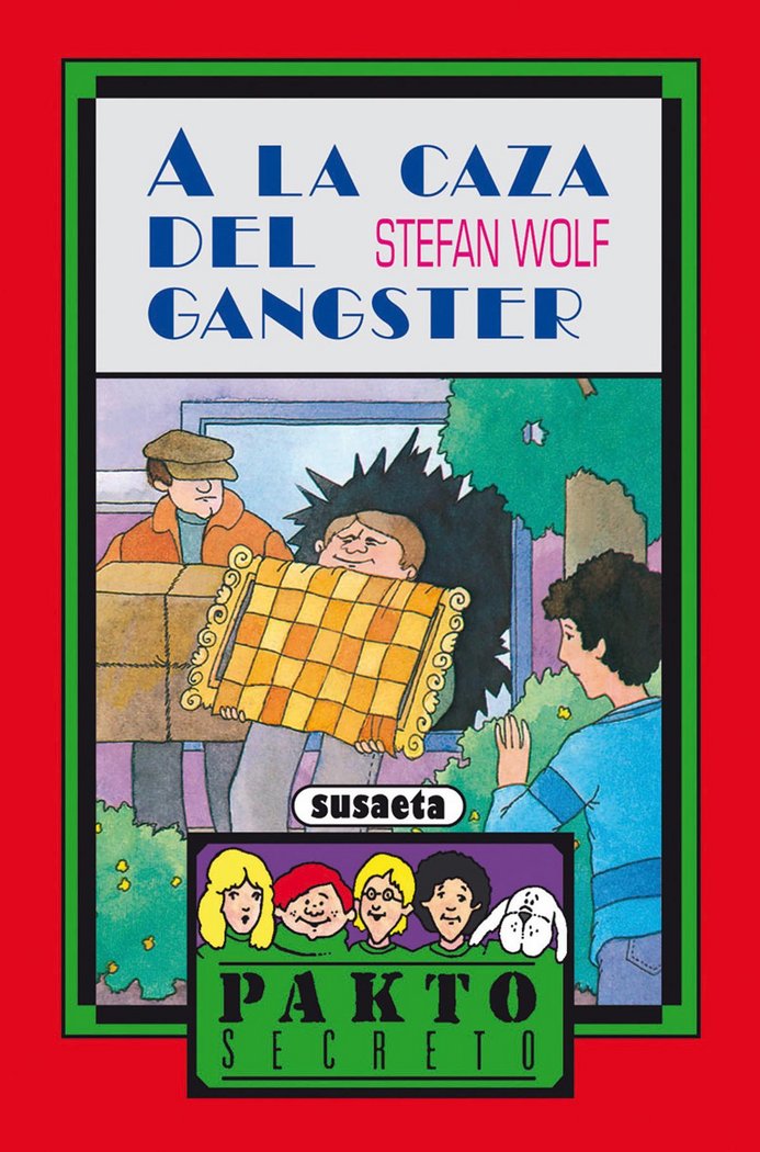 A la caza del gángster, de Susaeta | portada del libro