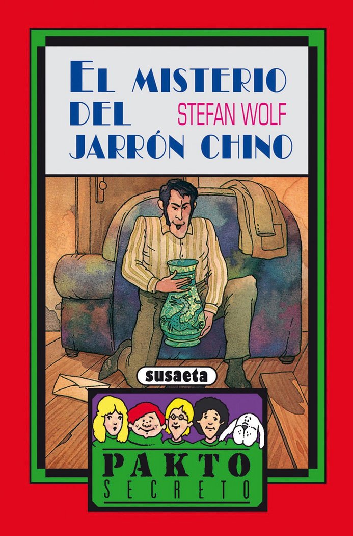 El misterio del jarrón chino, de Susaeta | portada del libro