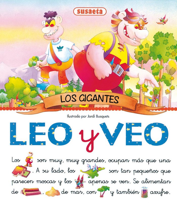 Leo y Veo Los Gigantes, de Susaeta, Equipo | portada del libro