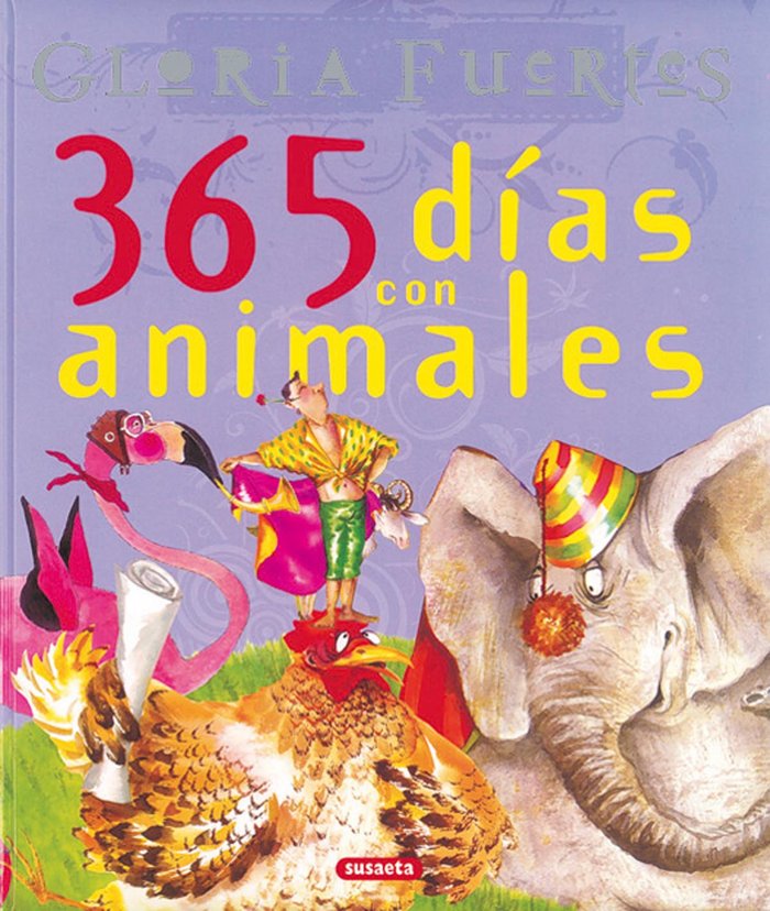 365 días con animales. Gloria Fuertes, de Fuertes, Gloria | portada del libro