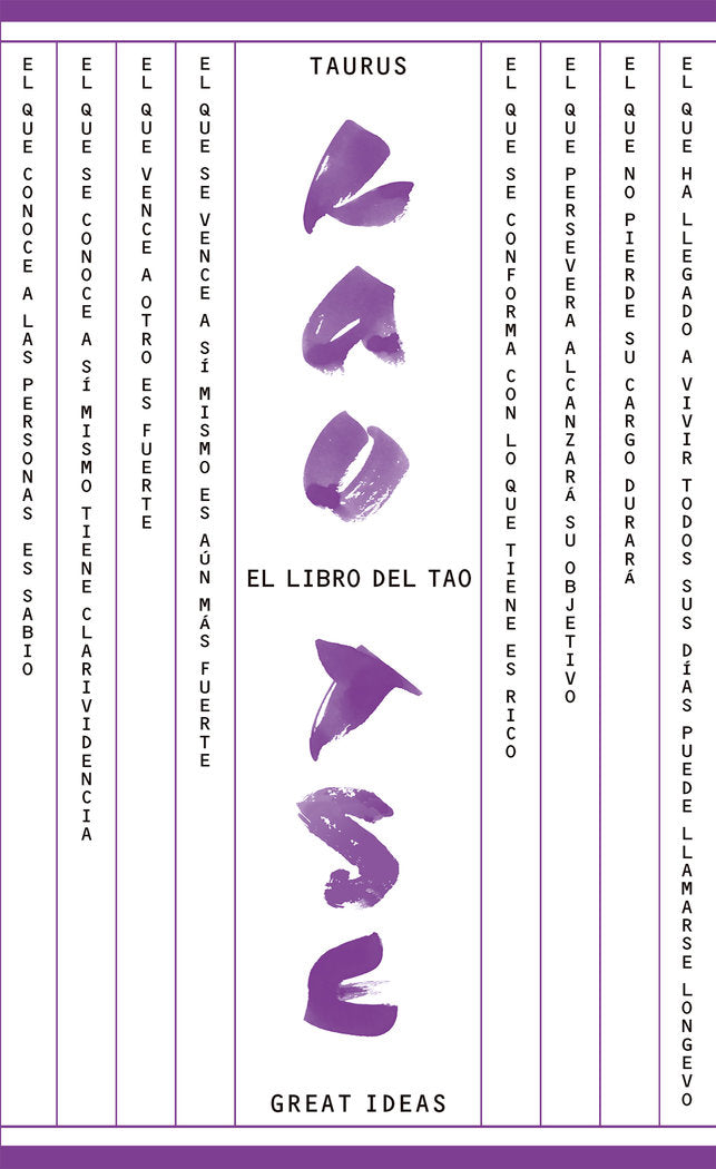 El libro del Tao (Serie Great Ideas 17), de Tse, Lao | portada del libro