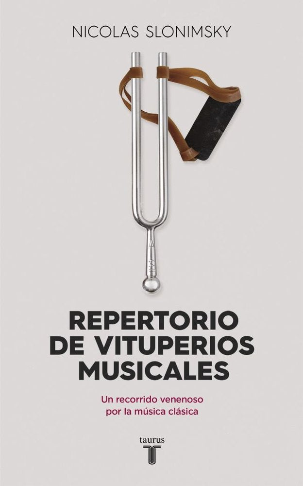 Repertorio de vituperios musicales, de Slonimsky, Nicolas | portada del libro