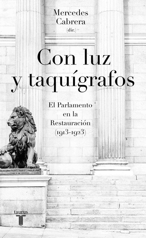Con luz y taquígrafos, de Cabrera | portada del libro