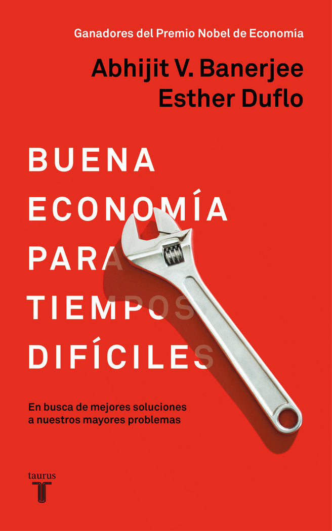 Buena economía para tiempos difíciles, de Duflo, Esther | portada del libro