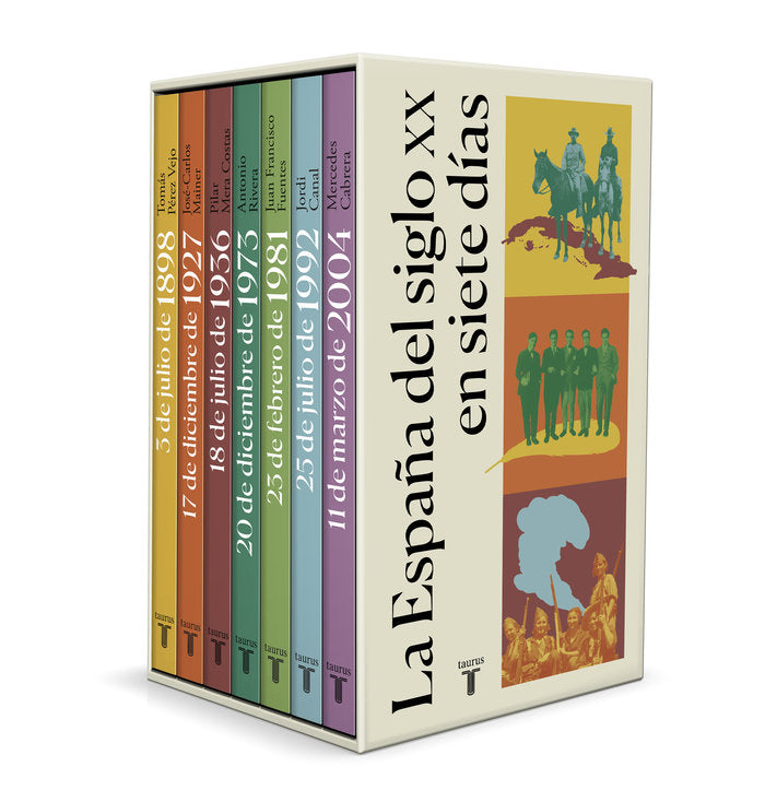 ESTUCHE LA HISTORIA DE ESPAÑA EN SIETE DIAS, de VARIOS AUTORES | portada del libro