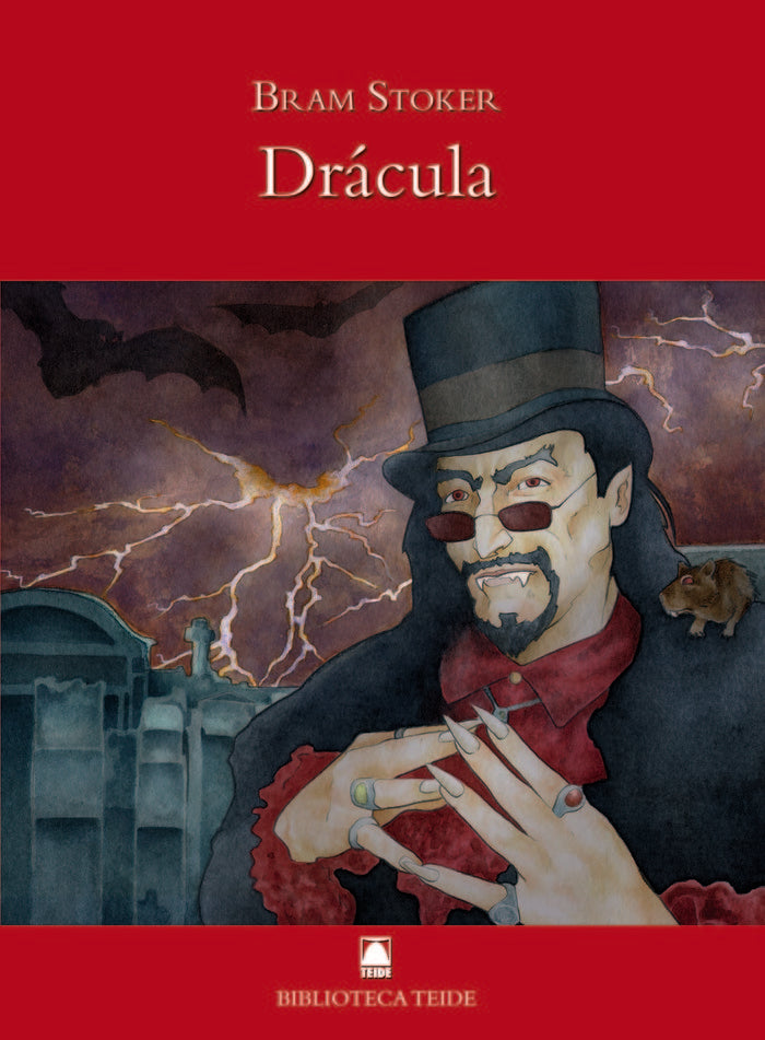 Biblioteca Teide 038 - Drácula -Bram Stoker- | portada del libro