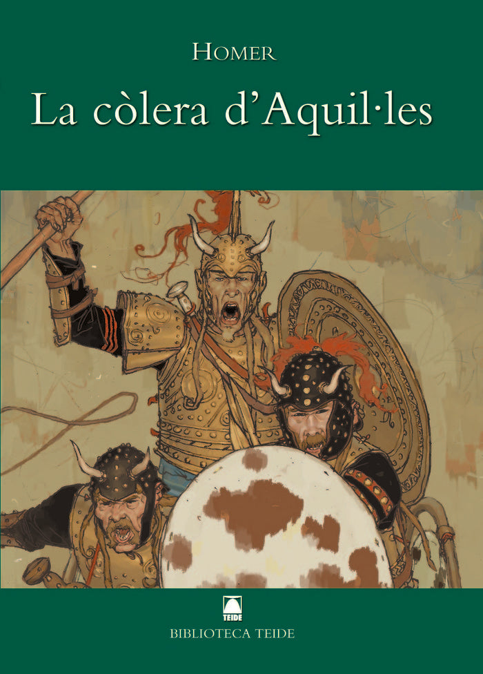 Biblioteca Teide 003 - La còlera d'Aquil·les -Homer-, de Fortuny Giné, Joan Baptista | portada del libro